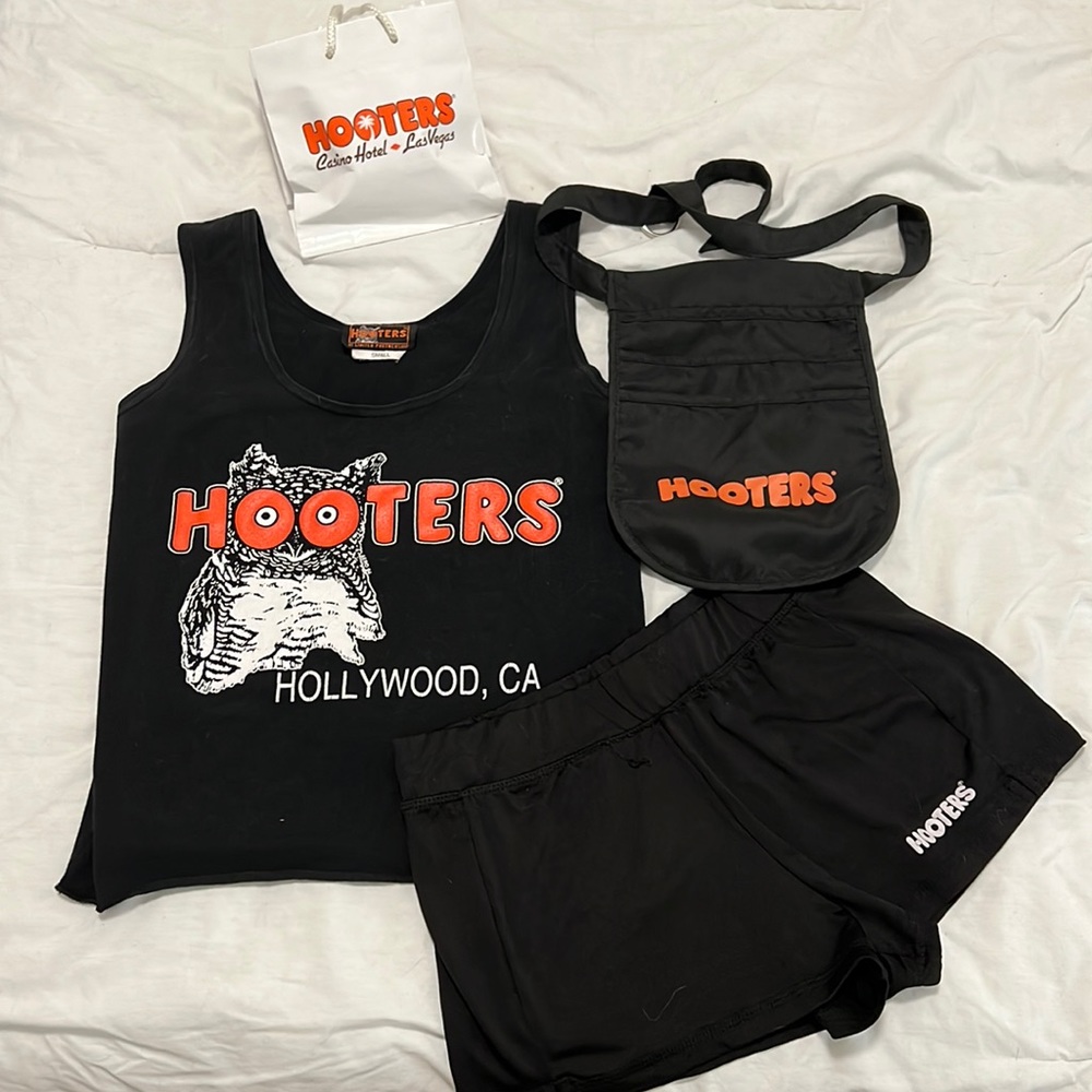Full hooters uniform in black